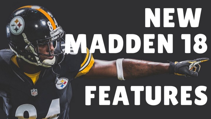 New Madden 18 Features
